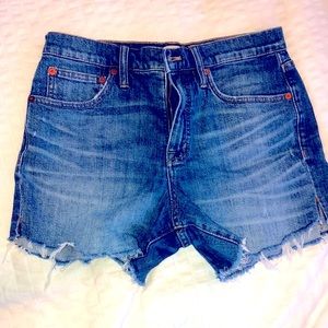 Madewell hi-rise Jean shorts size 271